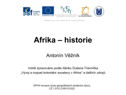 Afrika_historie
