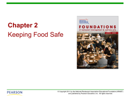Chapter 2 | Keeping Food Safe
