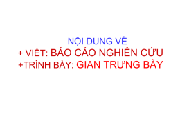 Phan 2. BAO CAO, TRƯNG BÀY VA LÀM POSTER