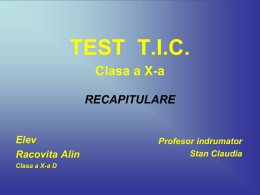 Test TIC