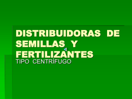 DISTRIBUIDORAS DE SEMILLAS Y FERTILIZANTES