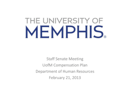 PowerPoint - University of Memphis
