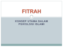 Psikologi-Islami-FITRAH-konsep
