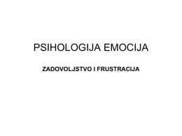 Psihologija emocija Vb