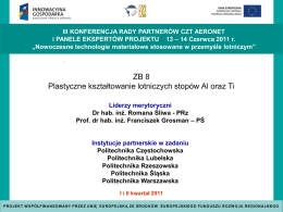 Prezentacja Z8_na_konf_2011_I i II kw - pkaero