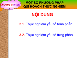 GV: ThS. Nguyễn Thị Trâm Châu DD: 0905 628