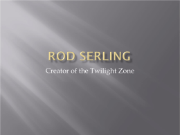Rod Serling - WordPress.com