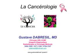 Le cancer - Gustave DABRESIL