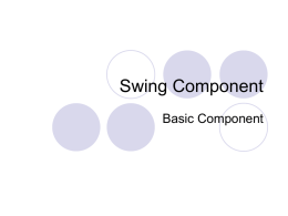 Swing Component
