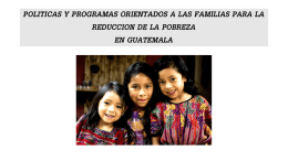 Guatemala - Division de Desarrollo social de la CEPAL