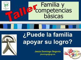 Taller familias y competencias básicas