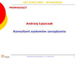 4. WYMAGANIA ISO 27001:2007