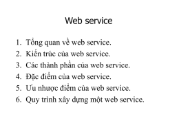 WSDL:Web Service Description Language