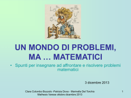 mathesis 3 dicembre 2013 - ISTITUTO COMPRENSIVO di
