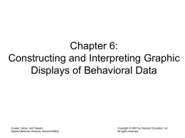 Constructing and Interpreting Graphic Displays of Behavioral Data