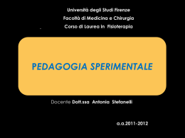 Diapositiva 1 - Uniser – Polo universitario di Pistoia