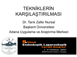 PowerPoint Presentation - Prof. Dr. Tarık Zafer Nursal