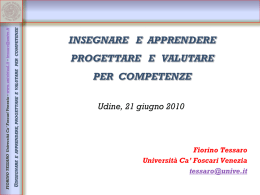 Competenze - Arcidiocesi di Udine