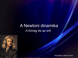 A Newtoni dinamika