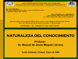 Dr. Manuel de Jesús Moguel Liévano Tuxtla Gutiérrez, Chiapas