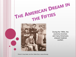 19_2 The American Dream in the Fifties