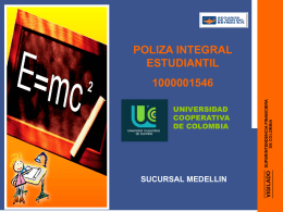 PRESENTACION UCC - Universidad Cooperativa de Colombia