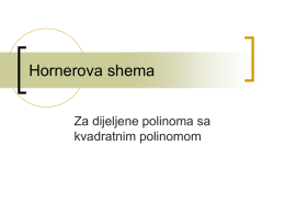 Hornerova shema 2