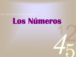 Los N&uacute;meros del 0 a 10