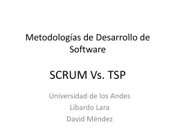 scrum - Sistemas - Universidad de los Andes