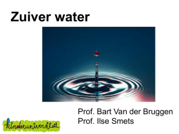 Water - KU Leuven