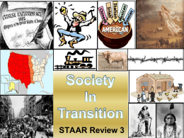staar 03 society in transition