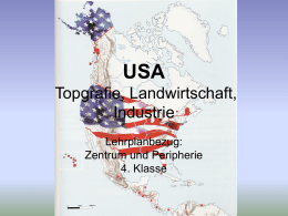 Topografie USA