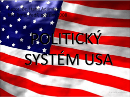 Politický systém USA