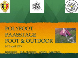 Paasvoetbalstage Foot & Fun