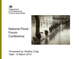 National Flood Forum Conference