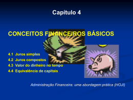 cap4 conceitos financeiros