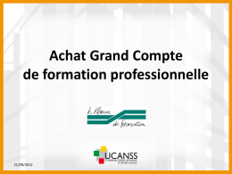 Catalogue Achat Grand Compte - Centre Inter
