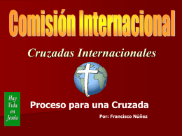 Proceso Corto - Cruzadas Internacionales