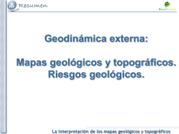 La interpretación de los mapas geológicos y topográficos