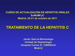 Hepatitis Virales_Hepatólogo Tratamiento Hepatits C