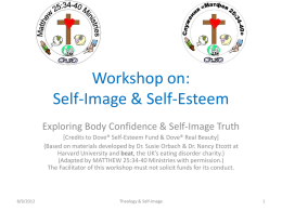Workshop on: Self-Esteem & Self Image