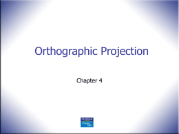 Orthographic Projection - Ivy Tech -