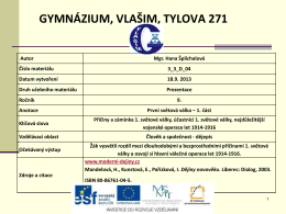 3_3_D_04 - Gymnázium, Vlašim, Tylova 271