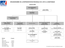 ORGANIGRAMME GENERAL DE L`AGENCE REGIONALE