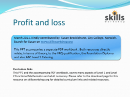 Profit & Loss PPT
