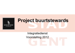 Presentatie project buurtstewards_algemeen