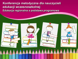 Prezentacja - Ośrodek Doskonalenia Nauczycieli w Szczecinie