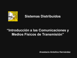 APUNTES III Comunicación y Medios Físicos de Transmisión