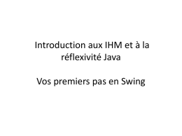 Cours SWING