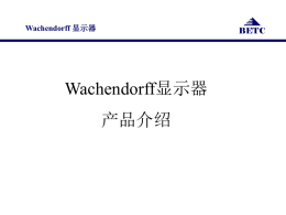 Wachendorff 显示器